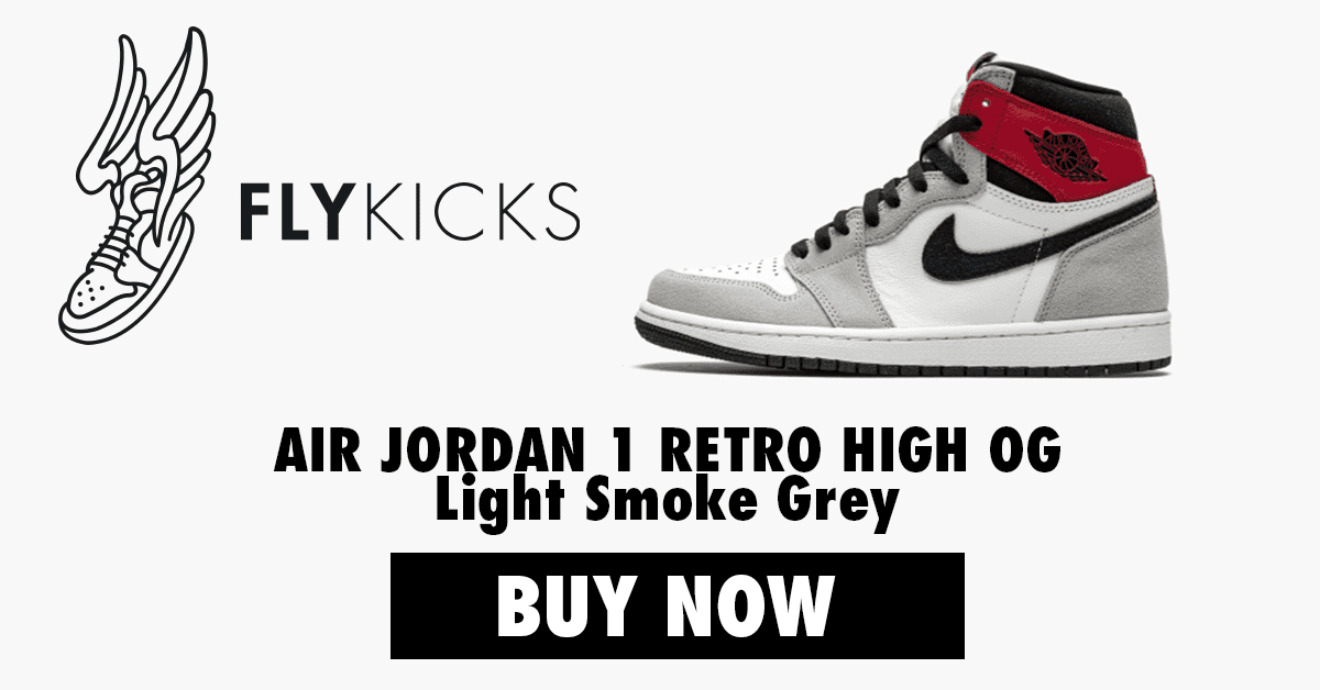 AIR JORDAN 1 HIGH "Light Smoke Grey" - Flykicks