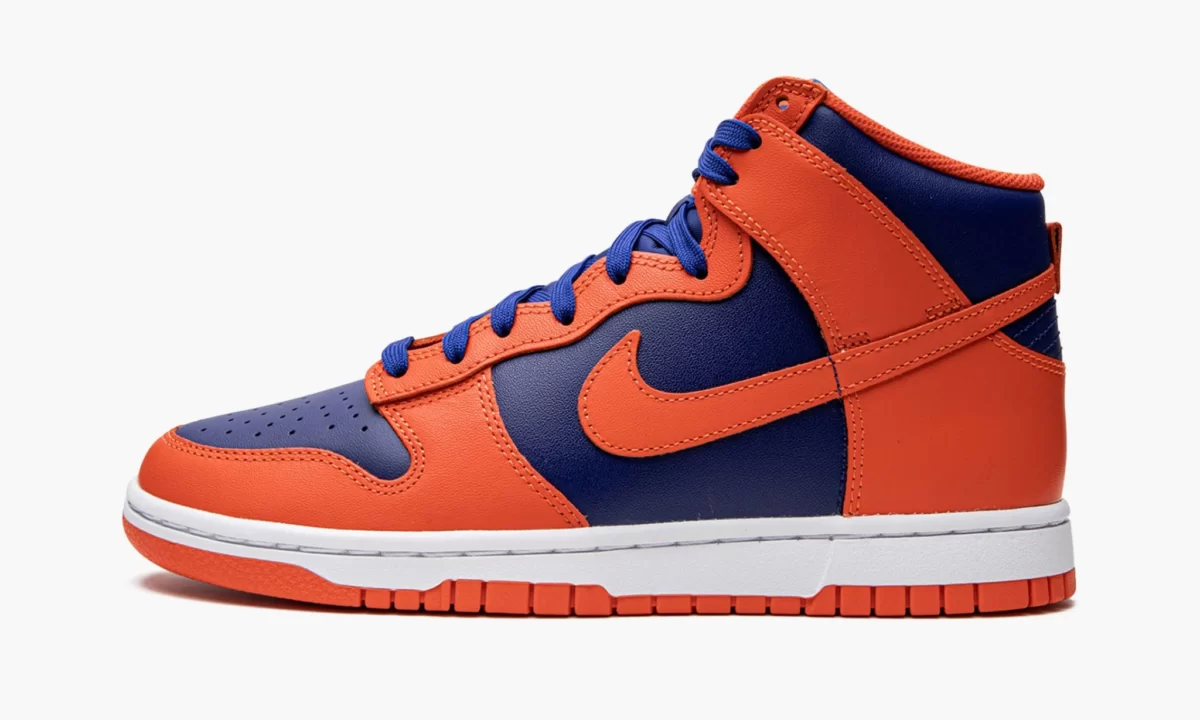 nike dunk high "knicks"