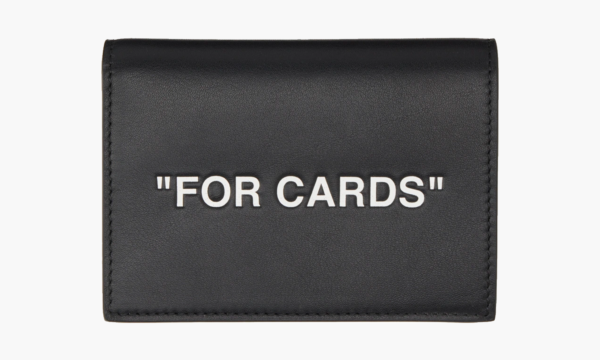 OFF-WHITE Portefeuille Noir “For Cards”